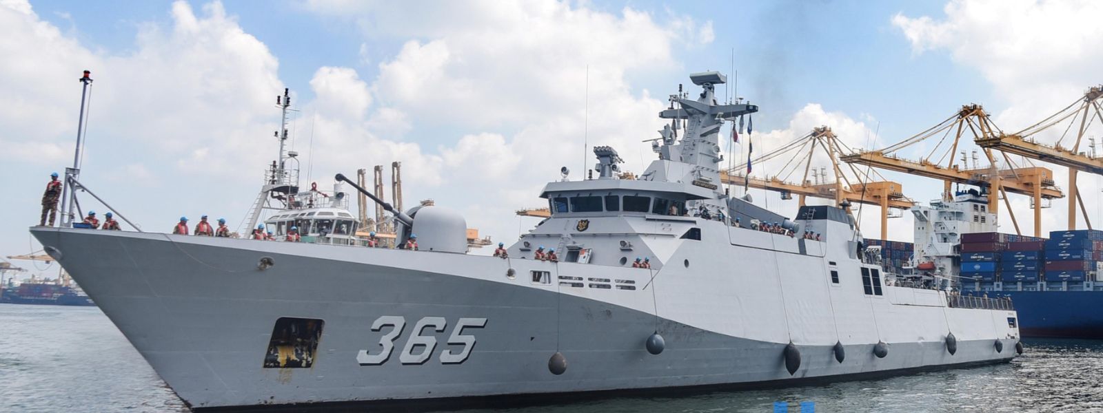 Indonesian Naval Ship Kri Diponegoro In Colombo